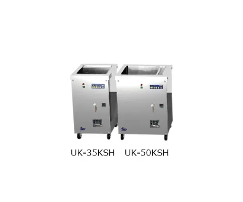 61-0084-58　具有加热功能的450×560×811 mm大型超声波清洗机KSH系列US-35KSH (A)　US-35KSHA