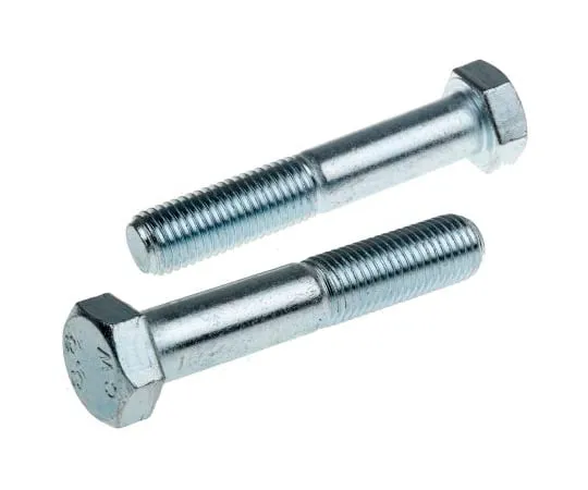 63-4599-30　透明钝化，锌钢六角螺栓，M 12 x 100 mm　279-852