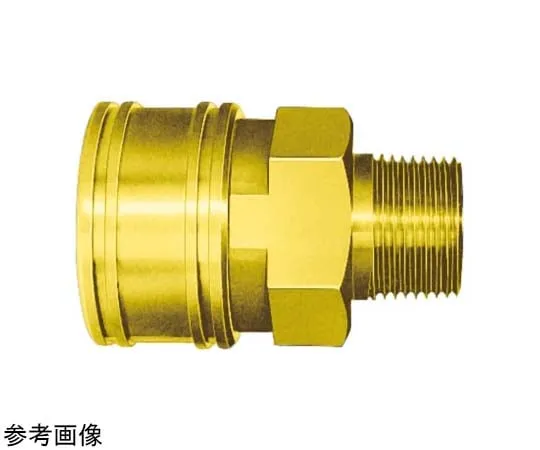 65-9008-06　［Discontinued］TSP Coupler Screw Size Rc3/8 Brass 108 g　3TSMBRASSFKM