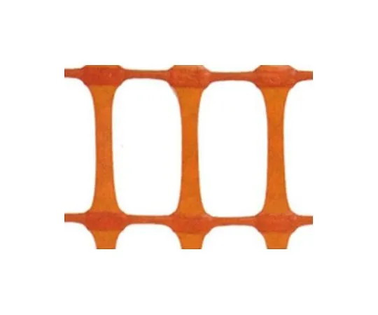 64-4314-38　Netron Sheet Industrial HD Netguard Orange Mesh size 58 mm x 90 mm width 1 m x length 1 m