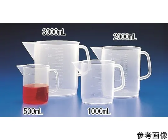 4-3158-01　测量杯PP500ml　1156