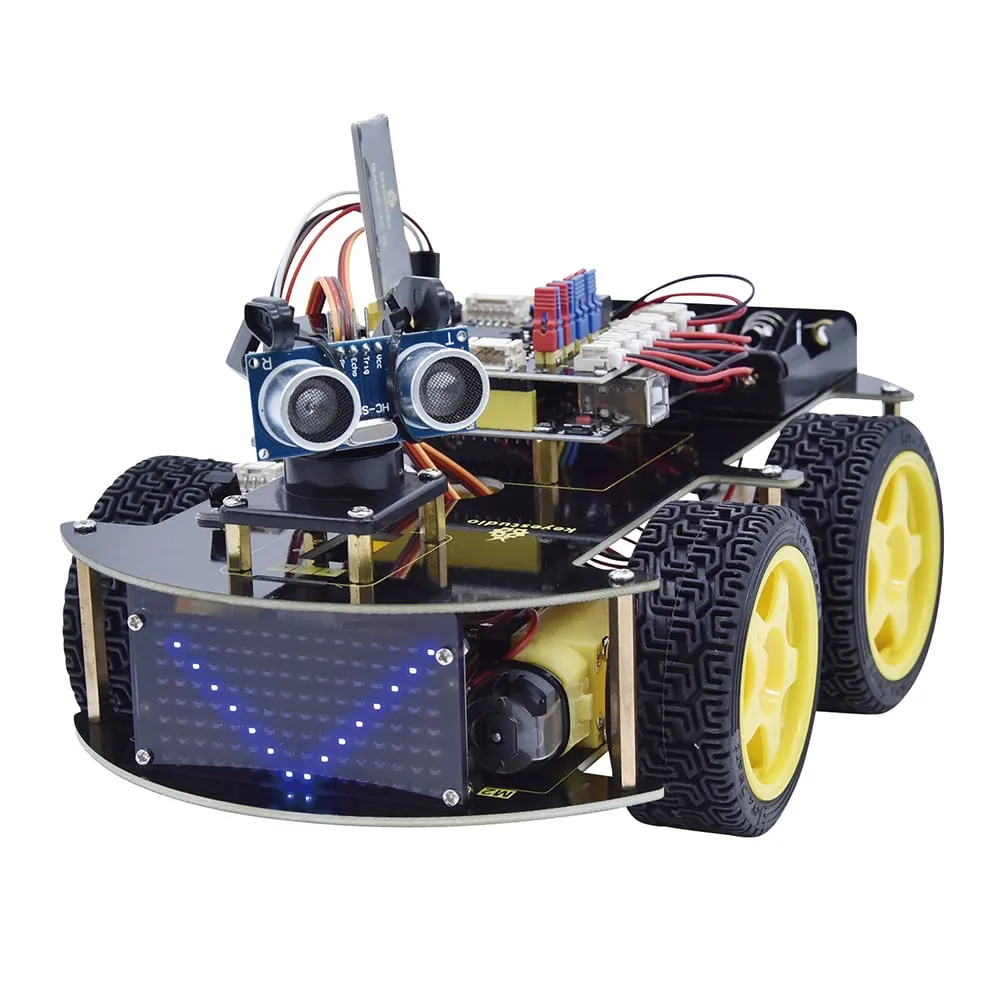 4-4140-01　4WD Robot Kit For Arduino　KS0470