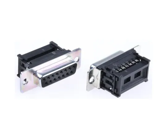 63-4634-59　RS PRO 15直角电缆安装D-sub连接器插座，2.77毫米间距　492-654