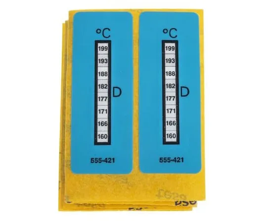 63-4645-31　RS PRO非可逆温敏标，160°C~199°C,8级　555-421