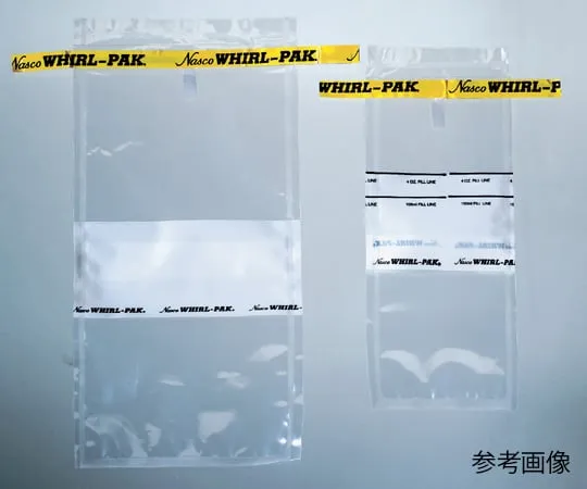1-1749-04　［已停用］NascoWhirl-Pack58mL 75 x 125 mm含备注区域　B01064WA