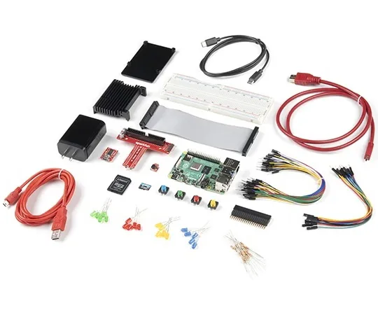 67-0424-63　SparkFun Raspberry Pi 4 Hardware Starter Kit - 8GB　KIT-17380