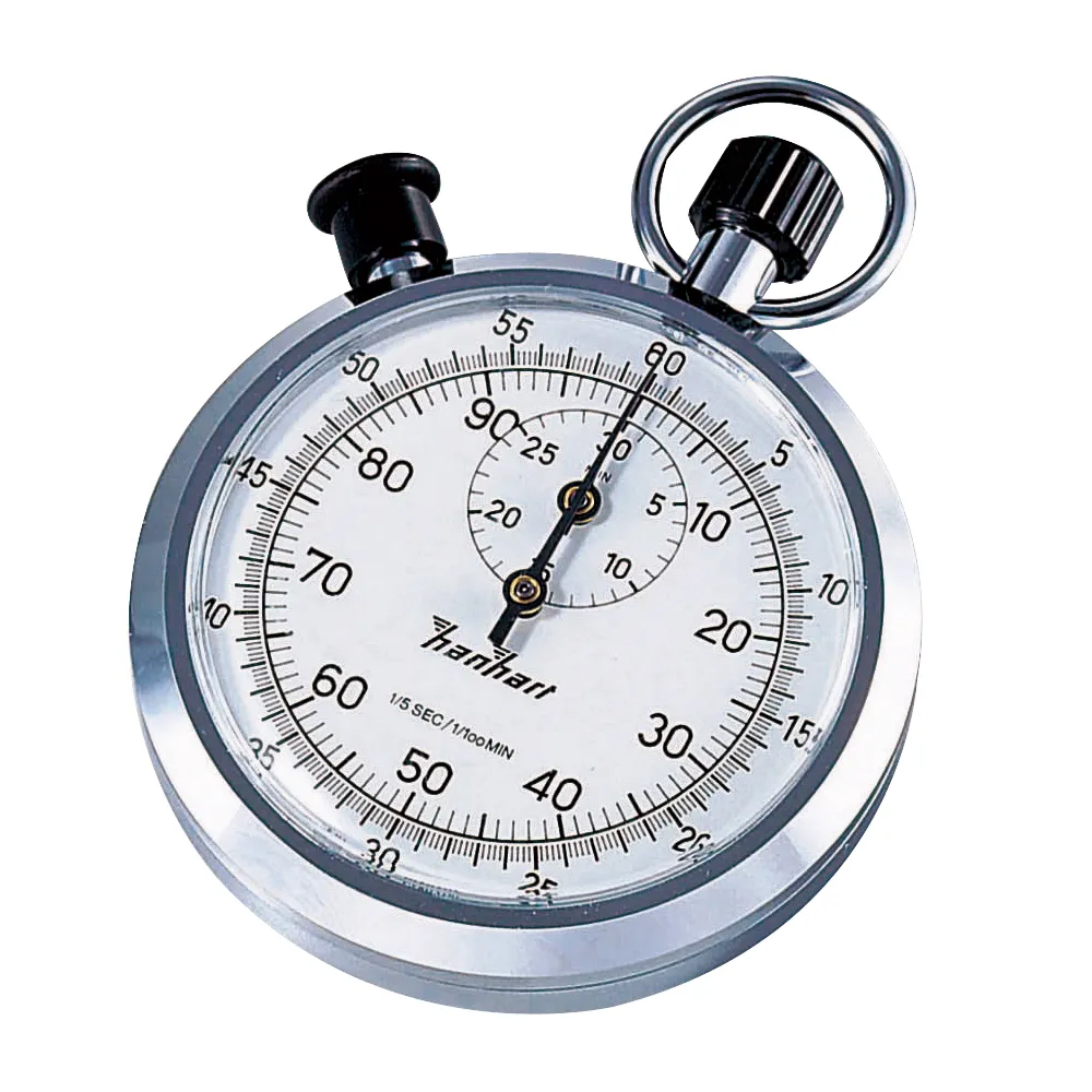 6-7150-01-56　Stopwatch 30 minutes, 1 lap, 60 seconds with English Calibration Certificate　122-0301-00