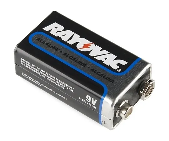 67-0430-14　［Discontinued］9V Alkaline Battery　PRT-10218