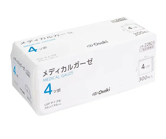 65-1914-36　Medical Gauze 4 Folded 300 Sheets