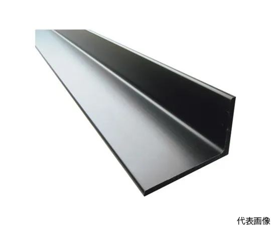 64-5002-03　Aluminum Unequal Angle 20 x 30 x 2.0 Black 3.65 m　FA140KS