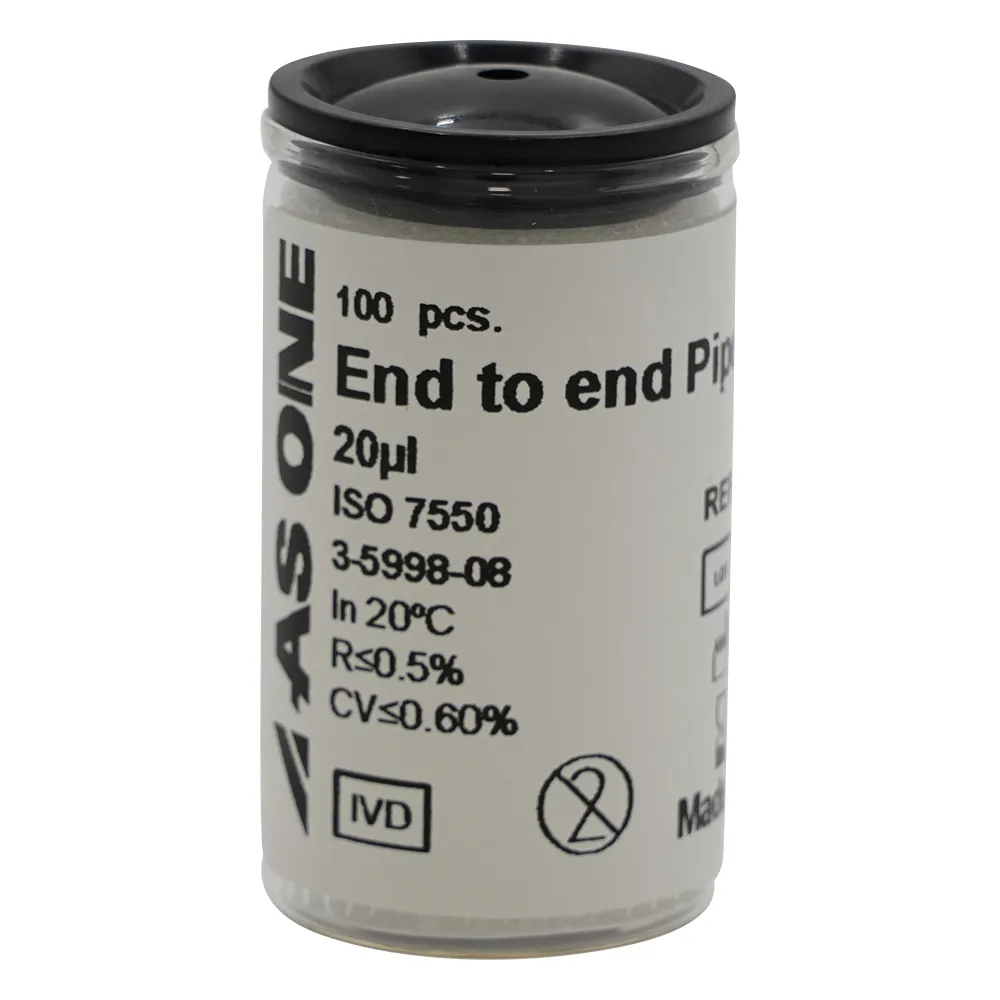 3-5998-08　端对端接头29 mm 20μL 100个　20-29