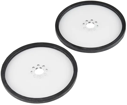 67-0455-10　［Discontinued］Precision Disc Wheel -4 inch(Clear, 2 Pack)　ROB-12204