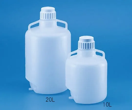 62-2932-27　宽口大瓶喷管加工PP制造10 L 585380　585380