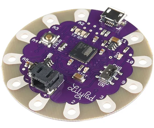 67-0453-77　LilyPad Arduino USB - ATmega32U4 Board　DEV-12049