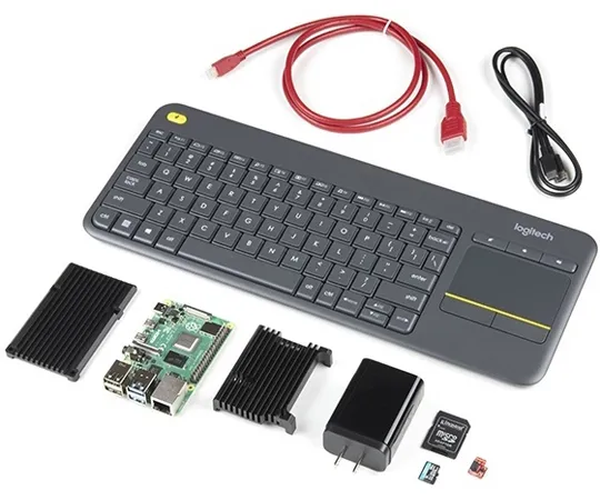 67-0424-53　SparkFun Raspberry Pi 4 Desktop Kit - 8GB　KIT-16812