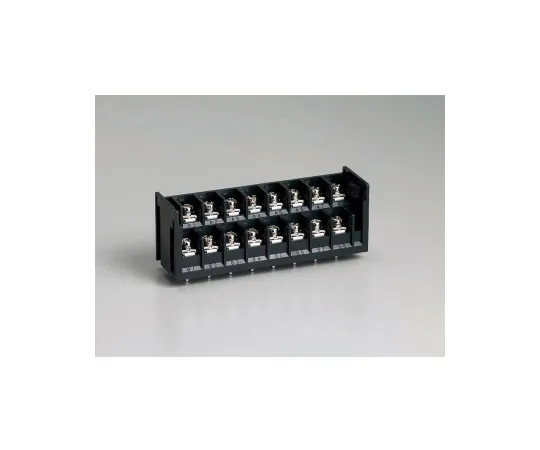 63-3129-76　2 Stage Terminal Strip For Printed Circuit Boards 250 V -15 A Square Washer Screws 16 Poles　ML-750-W1BF-16P