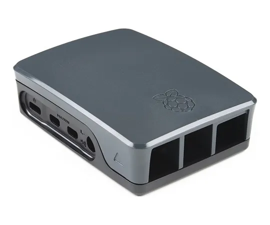 67-0426-07　Official Raspberry Pi 4 Case - Black/Gray　PRT-17267