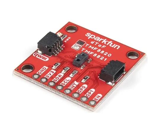 68-2102-06　Qwiic-TMF 8821 mounted dToF ranging sensor　SFE-SEN-19037