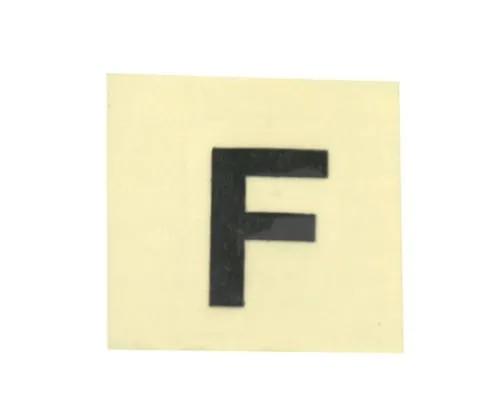 61-7397-96 字符印章黑色F 15毫米 CL15B-F