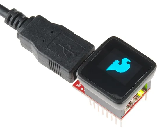 67-0453-81　SparkFun MicroView - OLED Arduino Module　DEV-12923