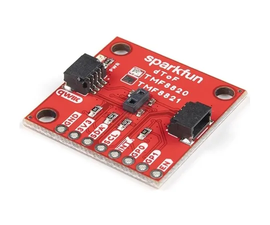 68-2102-05　Qwiic-TMF 8820 mounted dToF ranging sensor　SFE-SEN-19036