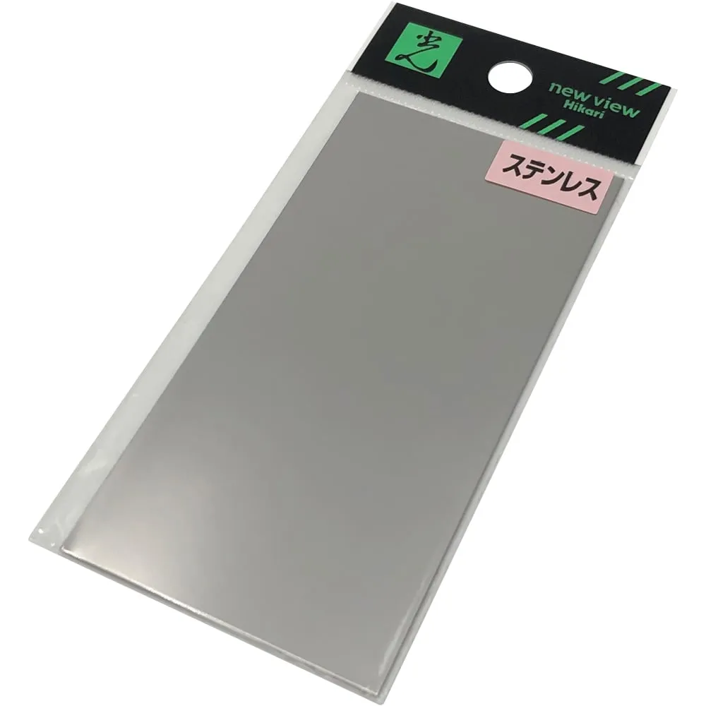 3-3110-03　金属板不锈钢50 x 100 x 0.5　SZ554
