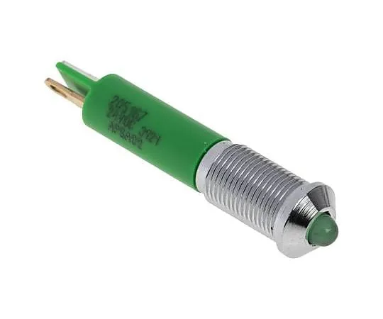 63-4585-47　RS PRO绿色指示器，24 V直流，6毫米安装孔尺寸，焊点终止　205-167
