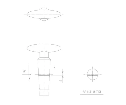 62-2089-59　［已停用］双向旋塞封闭玻璃旋塞　2100-12