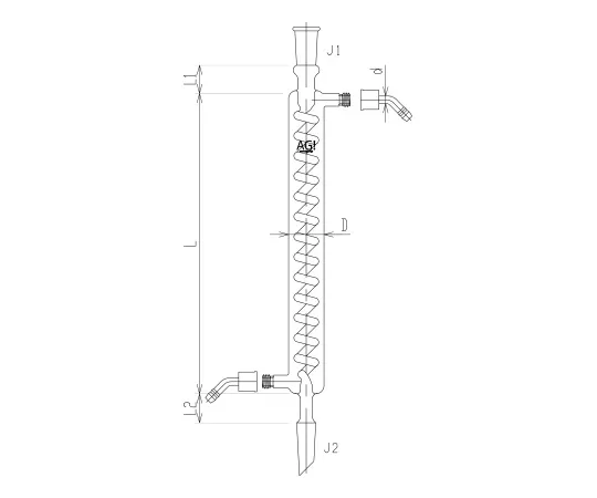 62-2106-31　格雷厄姆冷凝器水连接器　3428-200W-1L