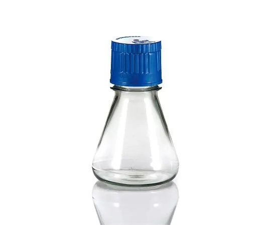 3-8984-01　PC灭菌Erlenmeyer烧瓶 (可高压) 平底125mL 24份　FPC0125S