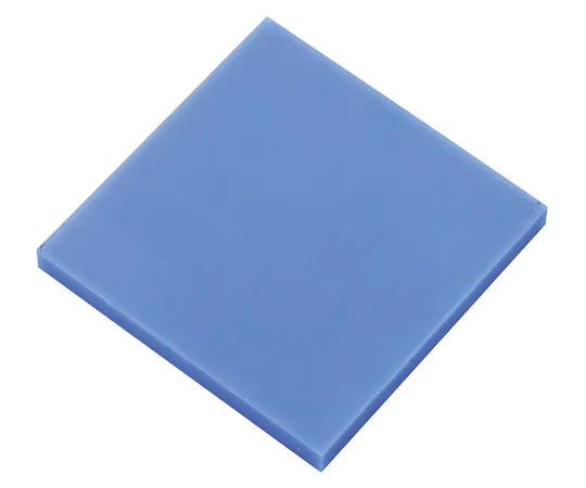 3-3274-01　［已停用］树脂样品板PA,蓝色□ 50 x 1 mm　PAB-50-1