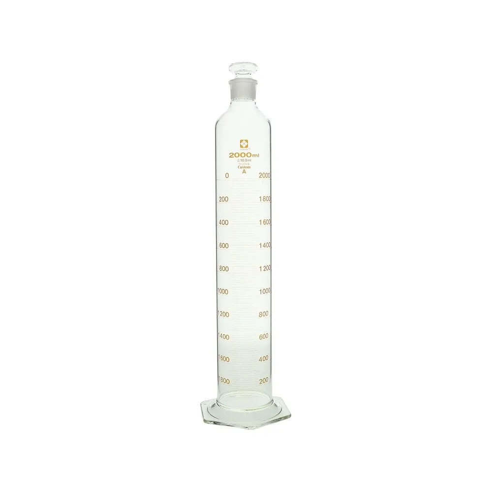 61-4415-92-24　Graduated Cylinder 2L with JCSS Calibration Certificate　026580-20001