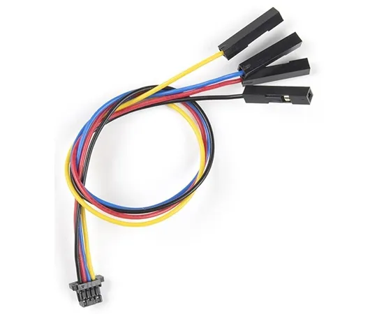 67-0420-61　Flexible Qwiic Cable - Female Jumper (4-pin)　CAB-17261