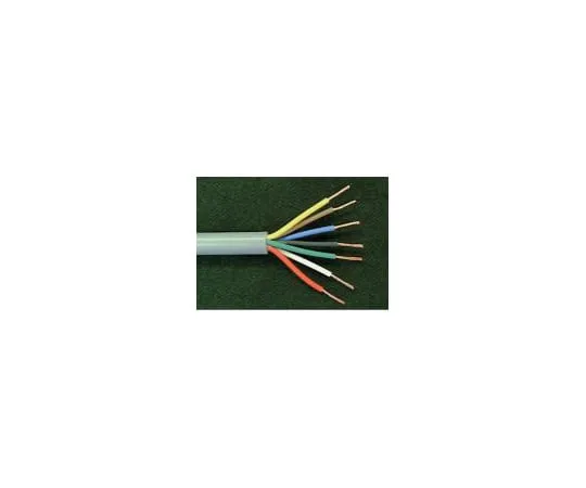 62-0449-35　乙烯基橡胶 (UBVCT) 多芯 (0.75Sq外径8.8mm) 1 m　UBVCT2C-0.75sq