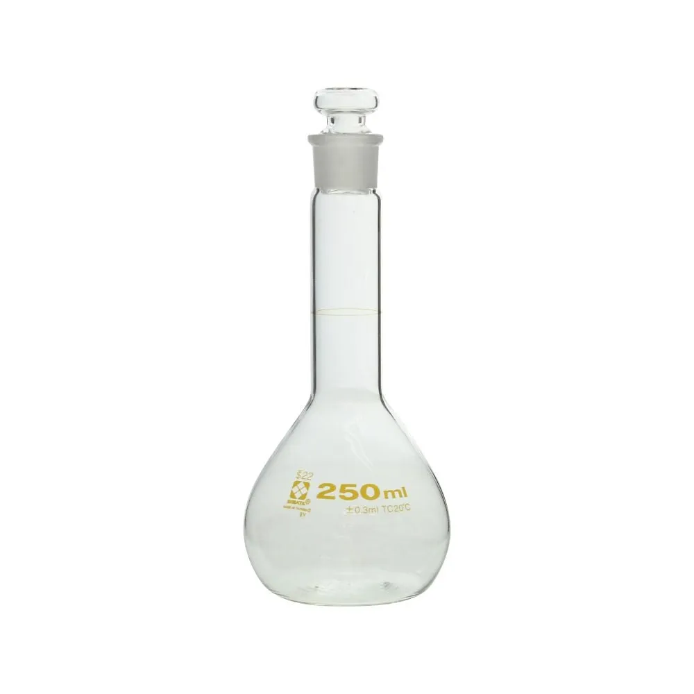 64-6432-11　容量瓶短型250mL　023080-250