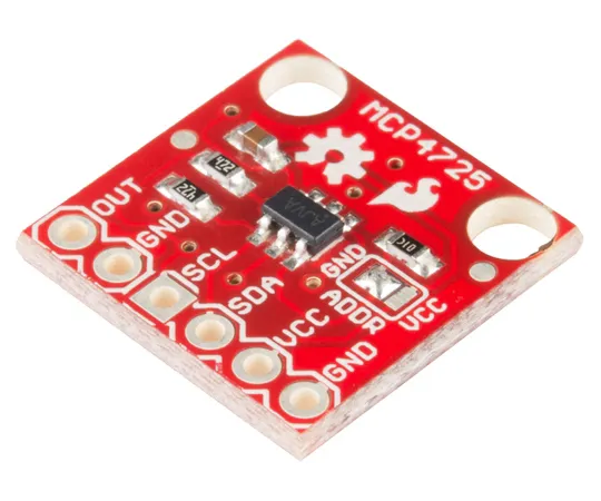 67-0452-42　SparkFun I2C DAC Breakout - MCP4725　BOB-12918