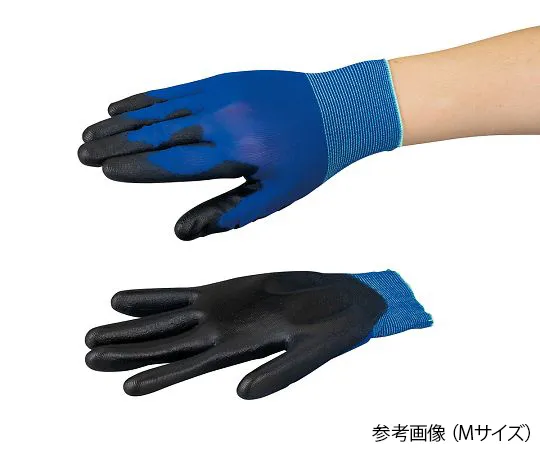 4-1801-52 AS TOOL蓝色PU包覆手套 (18 G) M 10双组