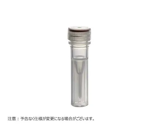 65-3851-53　MICREWTUBE 0.5 ml Freestanding Natural Flat Top Sterilized 500 Pieces　T335-2S