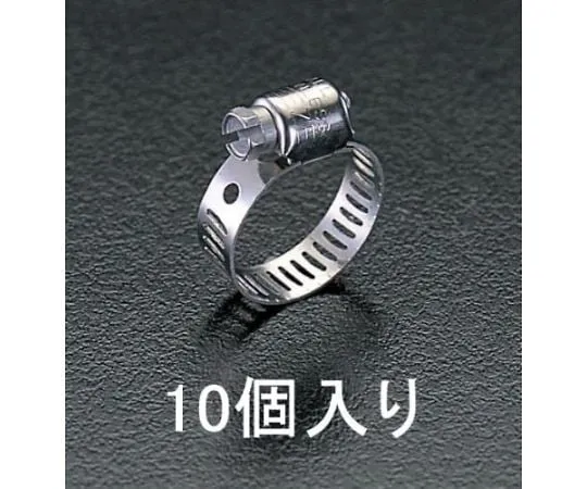 78-0147-12　软管夹具 (305不锈钢) 5.6-16mm [10件]　EA463C-16