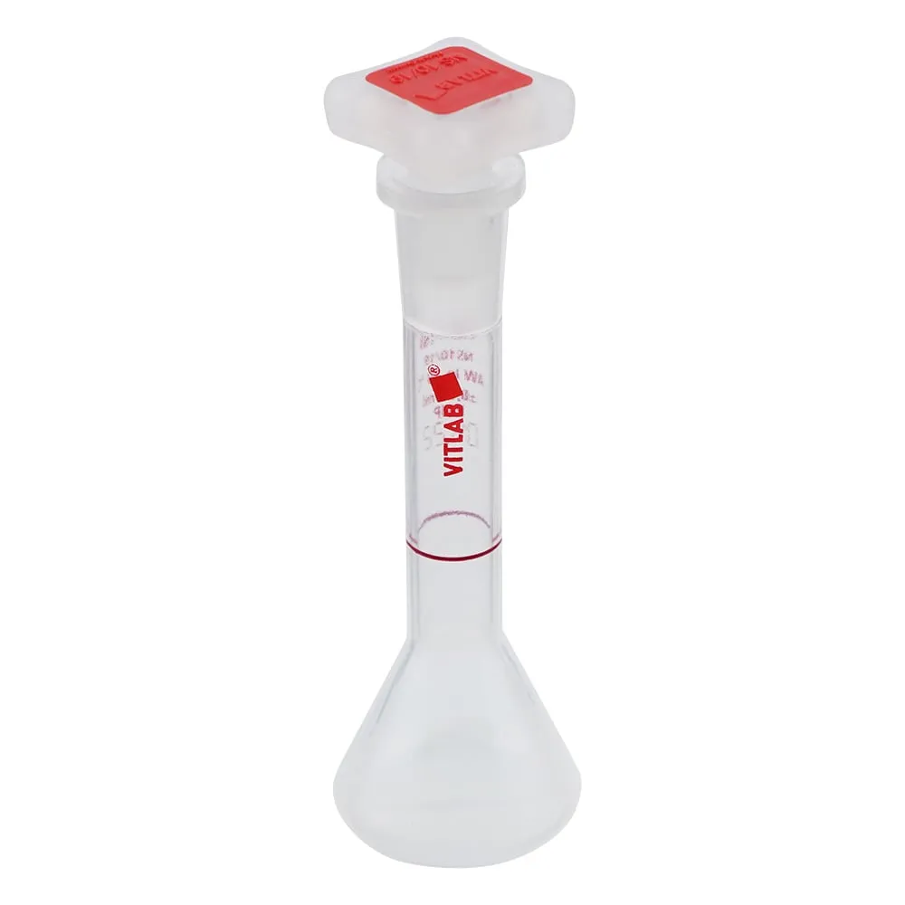 1-5962-06-57　EM Euro PMP Volumetric Flask (with PP stopper) Class A 10mL with Chinese Calibration Certificate　67704
