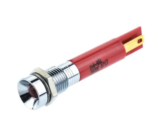 63-4587-15　RS PRO红色指示器，24 V直流，8毫米安装孔尺寸，焊点终止　210-951