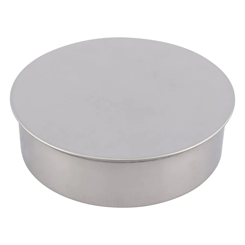 5-3290-55　不锈钢筛网150 x 45盖子，接收器　-