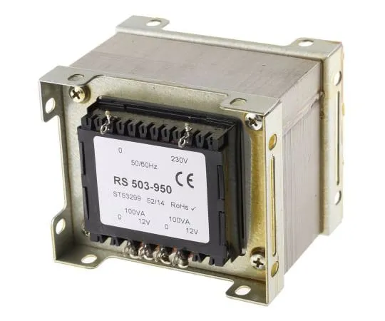 63-4636-26　RS PRO200VA2输出机箱安装变压器，12V交流　503-950