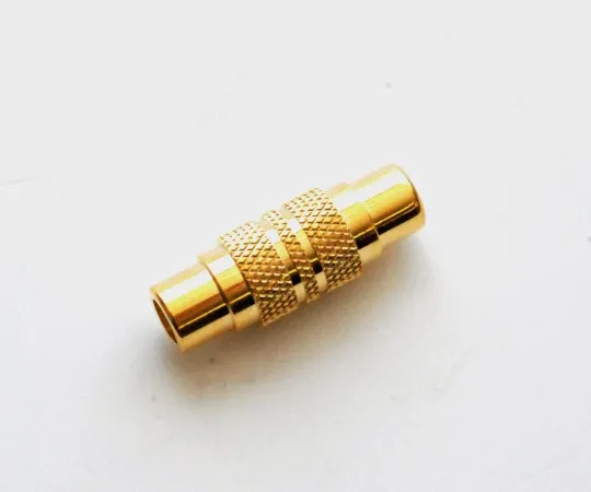 63-3109-12　RCA Relay Connector Mesu Mesu Straight　RA-103GG-POM