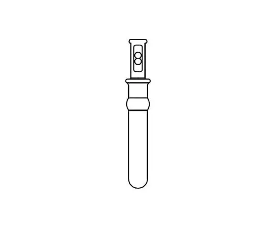 2-9474-01-56　Volumetric Flask CLassA White 1 mL with English Calibration Certificate　5640-1