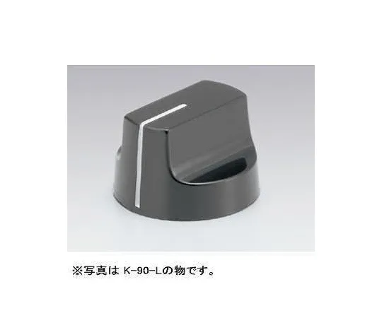 63-3147-05　Knob PHI. 22 With Black Indicator Line Shaft Diameter PHI.6　K-90-S