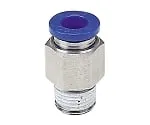 61-7640-48　相当于不锈钢 (SUS303) 弯管头直M 5×0.8的耐蚀性　SPC4-M5
