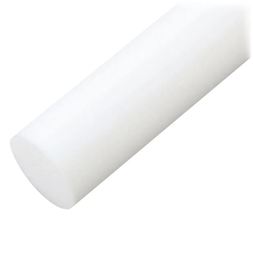 2-9576-01　圆形树脂棒PTFEφ6 mm×495 mm　-