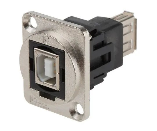 63-3000-24　RS Pro 2端口直板安装从  到  版本USB 2.0 A, USB 20亿 USB适配器　907-5628
