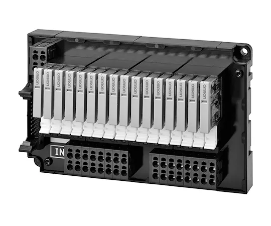 64-9682-88　I/O中继端子推入加端子铝块 DC 24 V输入　G70V-SID16P-C16